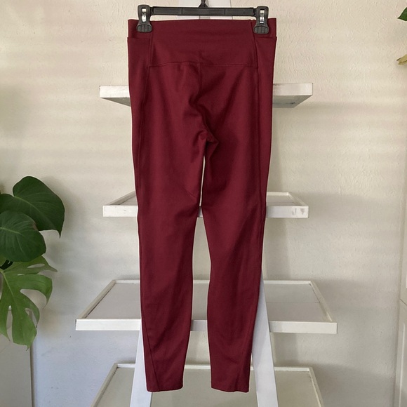 All in Motion Women's Maroon Workout Leggings S - Picture 2 of 4